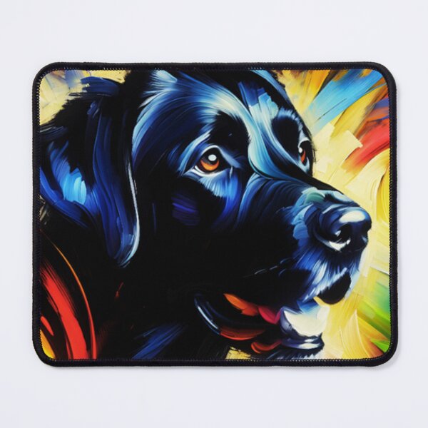 Item preview, Black Labrador Painting designed and sold by TheAnimalZ00.