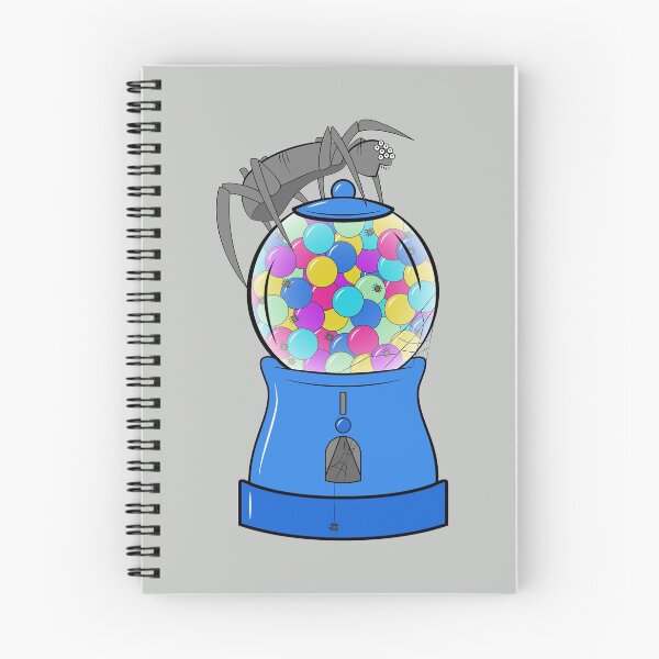 Item preview, Spiders and a Gumball Machine designed and sold by Otter-Grotto.