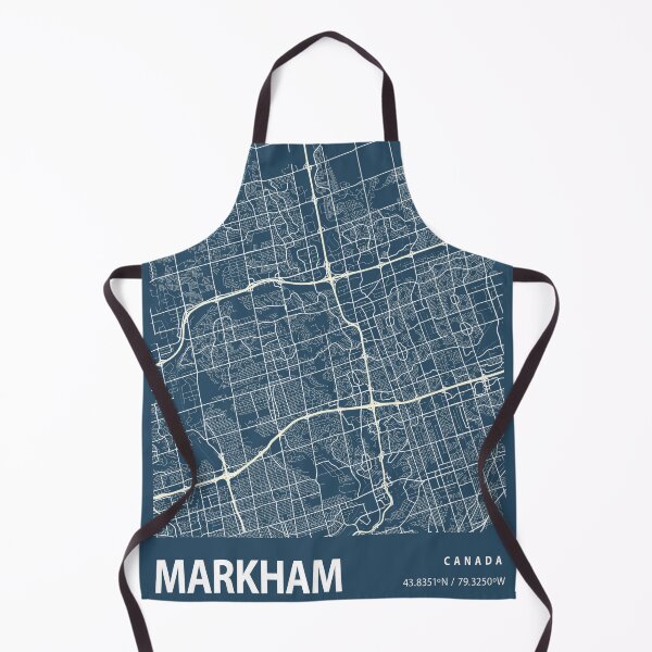Item preview, Markham Blueprint City Map designed and sold by Peek-Designs.