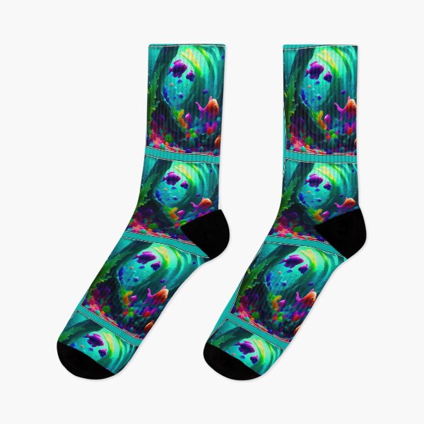 Item preview, Turquoise Ocean Candy Wonderland Under the Sea designed and sold by Beachy.