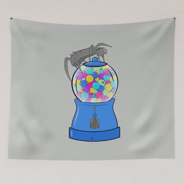 Item preview, Spiders and a Gumball Machine designed and sold by Otter-Grotto.