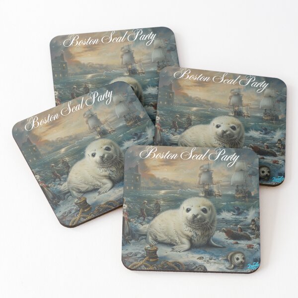 Item preview, Boston Seal Party designed and sold by LonelySealCo.