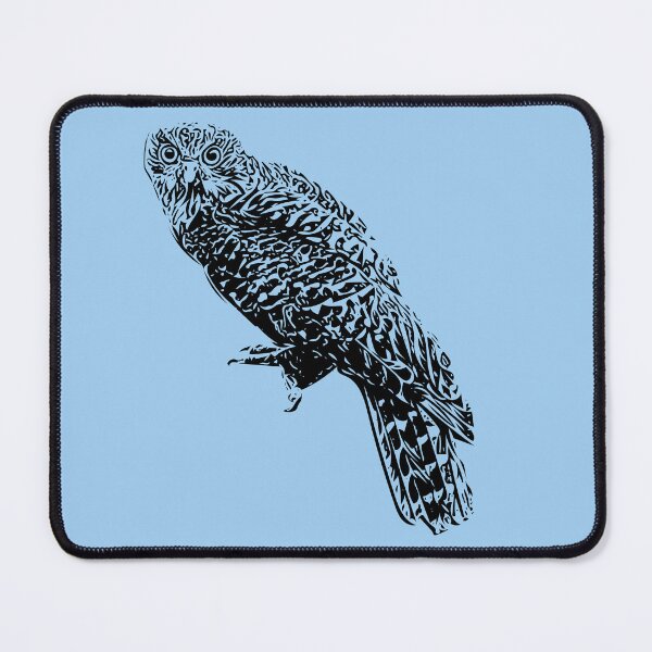 Item preview, Powerful Owl BooBook Black Design  designed and sold by designsasstultd.