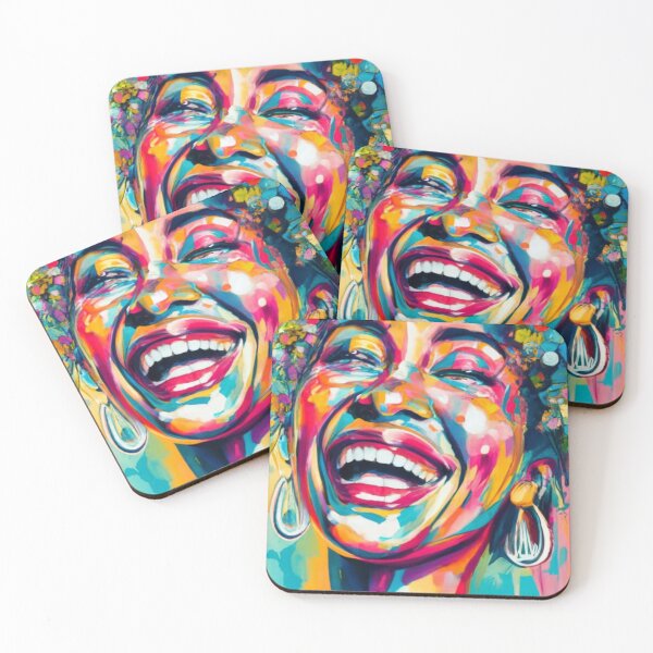 Item preview, African Woman Afro Color Painted Face designed and sold by TREEVIBES.