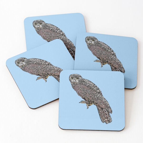 Item preview, Powerful Owl BooBook Black Alternate Design  designed and sold by designsasstultd.