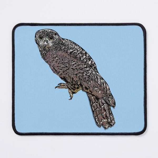Item preview, Powerful Owl BooBook Black Alternate Design designed and sold by designsasstultd.