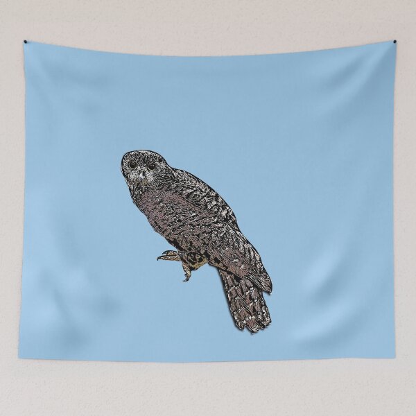 Item preview, Powerful Owl BooBook Black Alternate Design  designed and sold by designsasstultd.