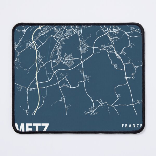 Item preview, Metz Blueprint City Map designed and sold by Peek-Designs.