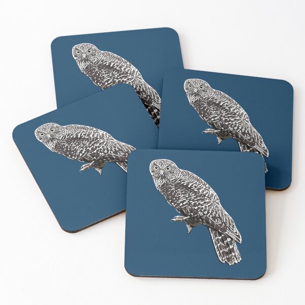 Item preview, Powerful Owl BooBook White Alternate Design  designed and sold by designsasstultd.