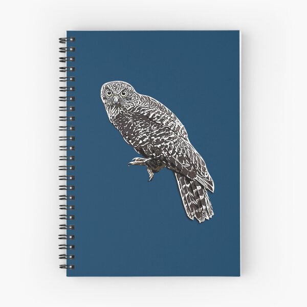 Item preview, Powerful Owl BooBook White Alternate Design  designed and sold by designsasstultd.