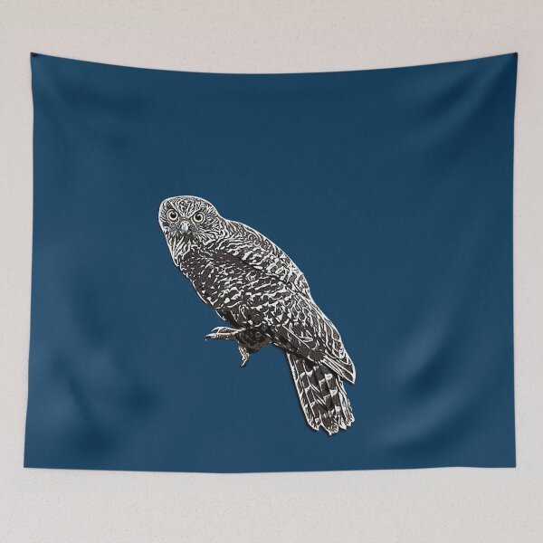 Item preview, Powerful Owl BooBook White Alternate Design  designed and sold by designsasstultd.