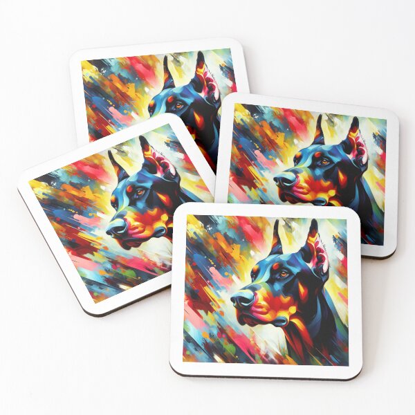 Item preview, Doberman Pinscher Painting designed and sold by TheAnimalZ00.