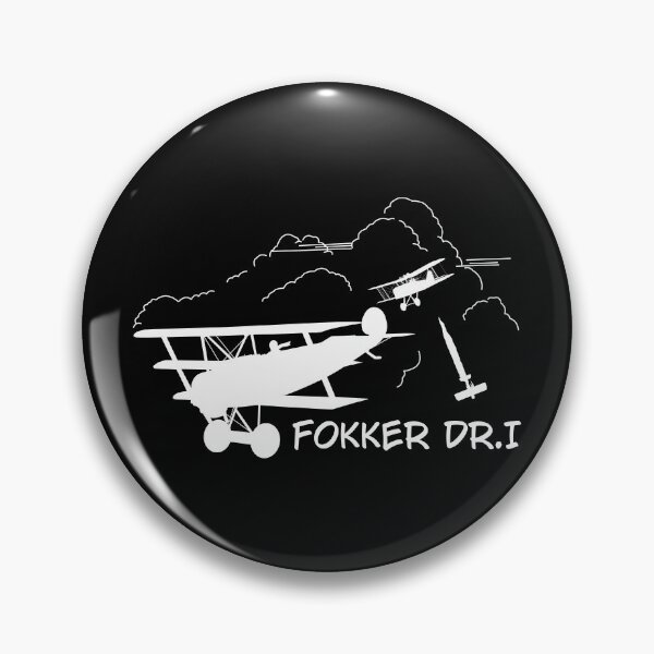 Item preview, Fokker DR1 Triplane Flying Clouds Dogfight Battle Scene designed and sold by MilitaryMart.