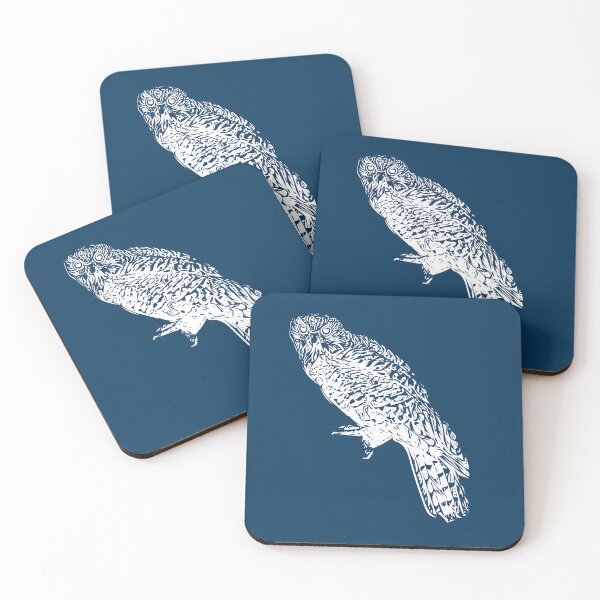 Item preview, Powerful Owl BooBook White Design  designed and sold by designsasstultd.