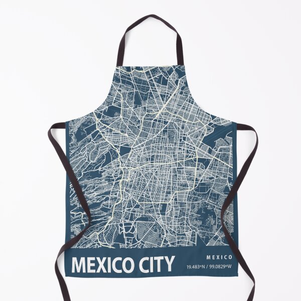 Item preview, Mexico City Blueprint City Map designed and sold by Peek-Designs.