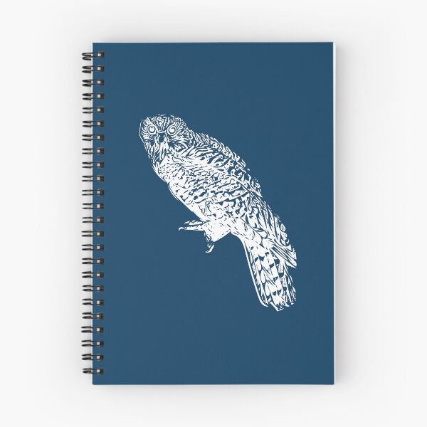 Item preview, Powerful Owl BooBook White Design  designed and sold by designsasstultd.