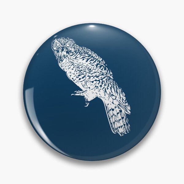 Item preview, Powerful Owl BooBook White Design  designed and sold by designsasstultd.