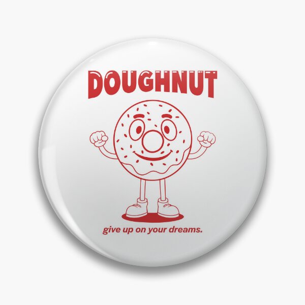 Item preview, Positive Thinking Doughnut red/white designed and sold by TRNCreative.