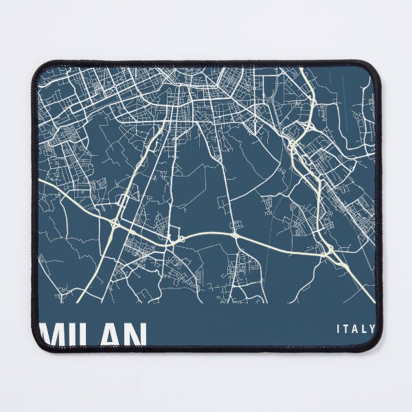 Item preview, Milan Blueprint City Map designed and sold by Peek-Designs.