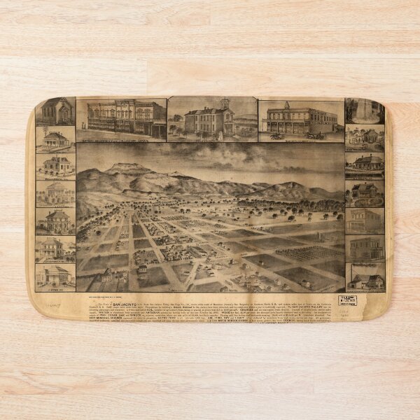 Item preview, San Jacinto, California (1886) designed and sold by allhistory.