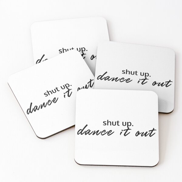 Item preview, Shut Up. Dance it Out designed and sold by ZenStitchMotifs.