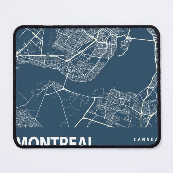 Item preview, Montreal Blueprint City Map designed and sold by Peek-Designs.