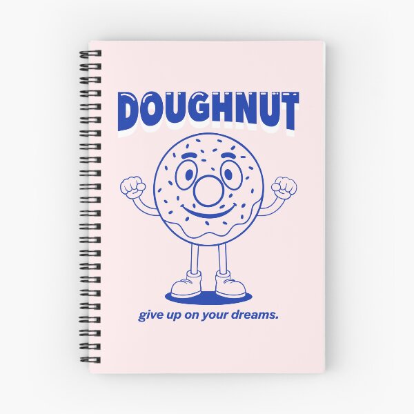 Item preview, Positive Thinking Doughnut blue/white designed and sold by TRNCreative.