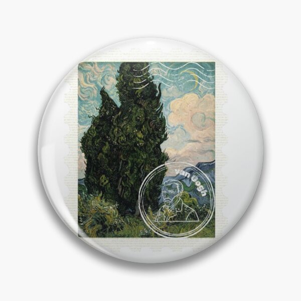 Item preview, Cypresses Stamp  designed and sold by HappyAli777.