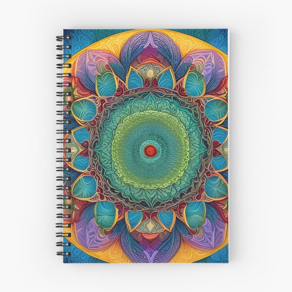 Item preview, Multicolor Indu Mandala designed and sold by MandalasShops.