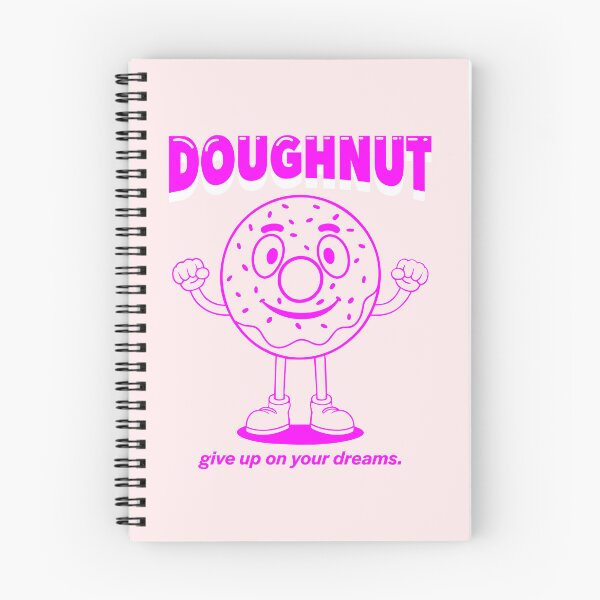 Item preview, Positive Thinking Doughnut magenta/white designed and sold by TRNCreative.