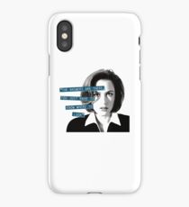 Dana Scully iPhone Case