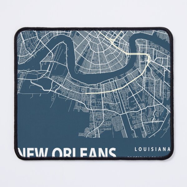 Item preview, New Orleans Blueprint City Map designed and sold by Peek-Designs.