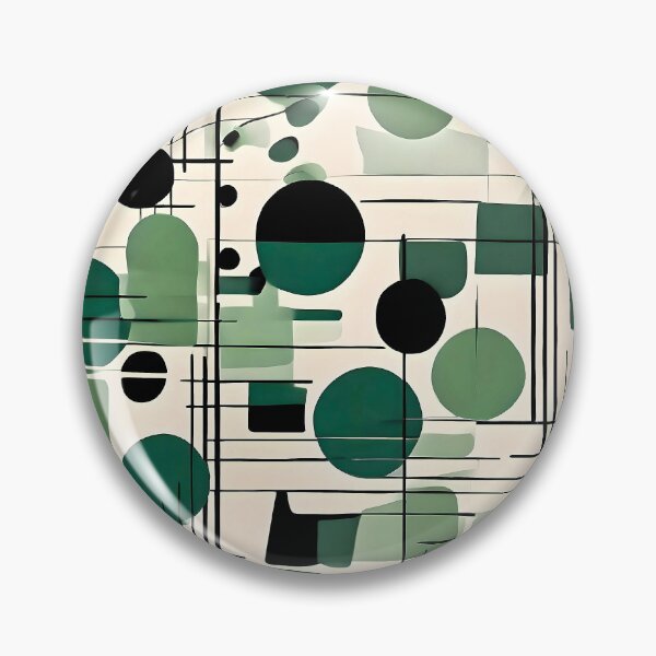 Item preview, Bauhaus Green Blobs designed and sold by Zenvo.