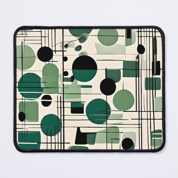 Item preview, Bauhaus Green Blobs designed and sold by Zenvo.