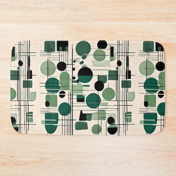 Item preview, Bauhaus Green Blobs designed and sold by Zenvo.