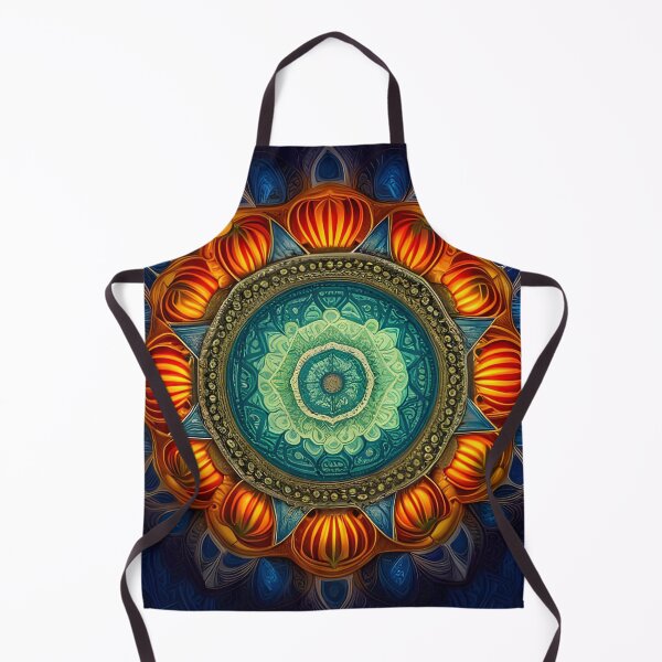 Item preview, Multicolor Indu Mandala designed and sold by MandalasShops.