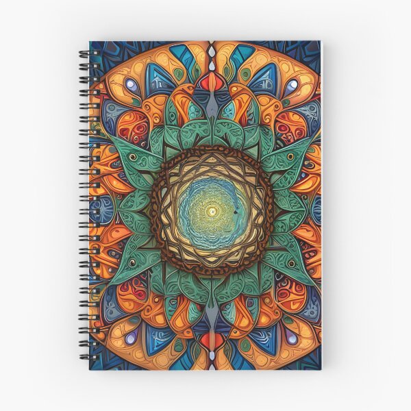 Item preview, Multicolor Indu Mandala designed and sold by MandalasShops.