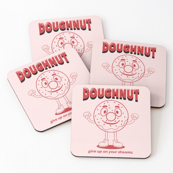 Item preview, Positive Thinking Doughnut red/black designed and sold by TRNCreative.