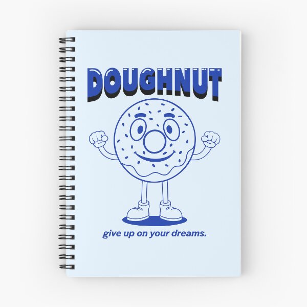 Item preview, Positive Thinking Doughnut blue/black designed and sold by TRNCreative.