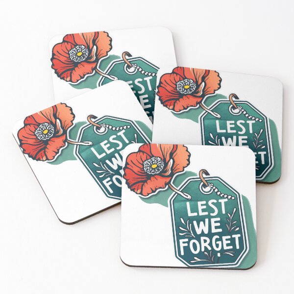 Item preview, Lest We Forget - Remembrance Poppy and Dog Tags designed and sold by NiftyWrx.