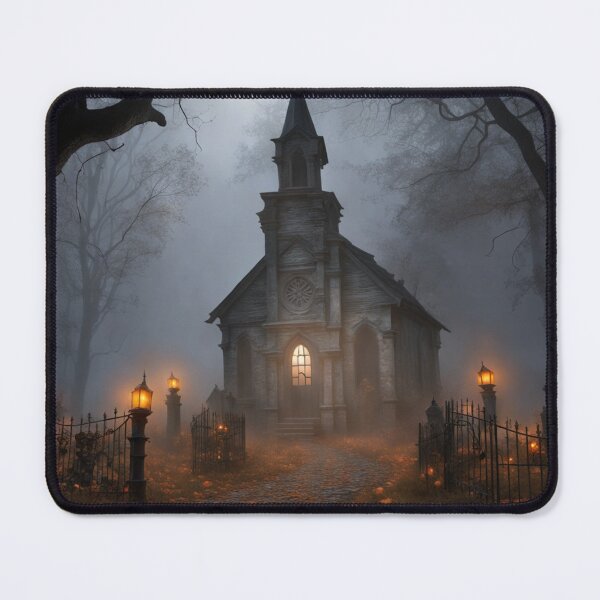 Item preview, Enchanted Haunting The Haunted Church In The Woods designed and sold by EnchantedVista.