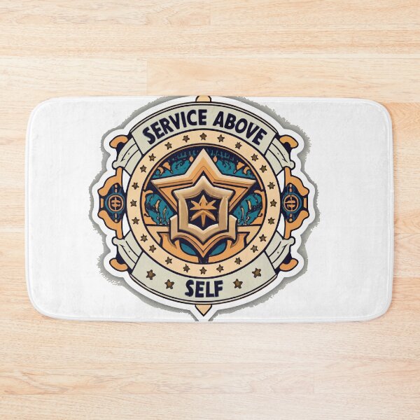 Item preview, Service Above Self - Heraldic Military Medal Design designed and sold by NiftyWrx.