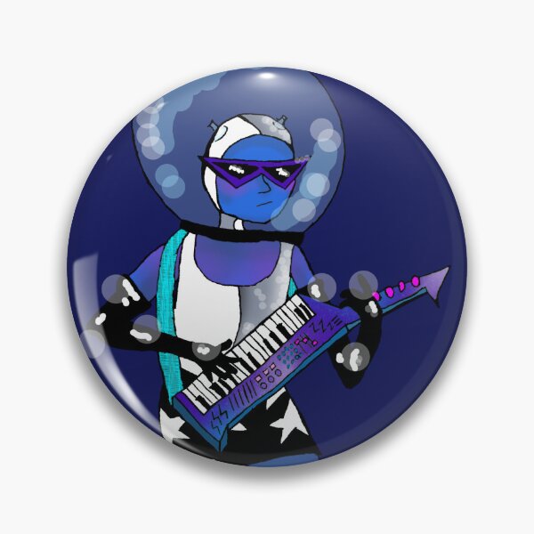 Item preview, Xowie: Alien Girl with Keytar (Transparent) designed and sold by ★ susie xowie ★.
