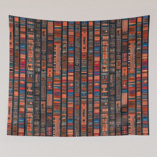 Item preview, The Dark Incan Wall designed and sold by Zenvo.