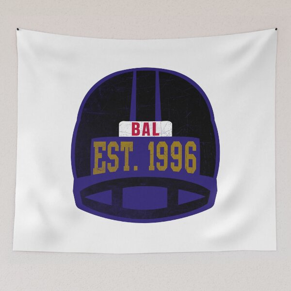 Item preview, Baltimore Retro Throwback Football Helmet designed and sold by Bo-Bros-Tees.