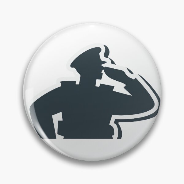 Item preview, Saluting Soldier Silhouette designed and sold by NiftyWrx.