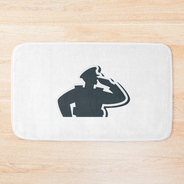 Item preview, Saluting Soldier Silhouette designed and sold by NiftyWrx.