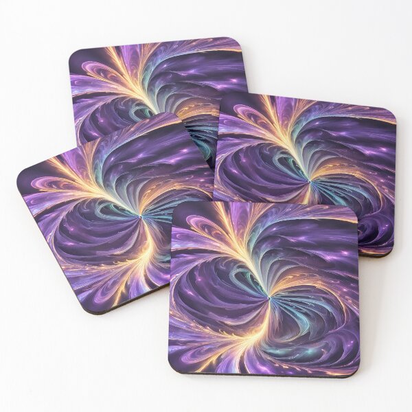 Item preview, Energy flows in purple yellow tones designed and sold by LiluGross.