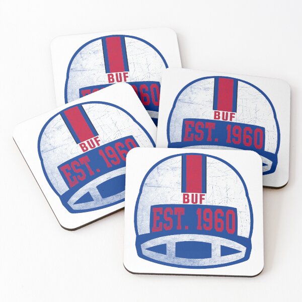 Item preview, Buffalo Retro Throwback Football Helmet designed and sold by Bo-Bros-Tees.
