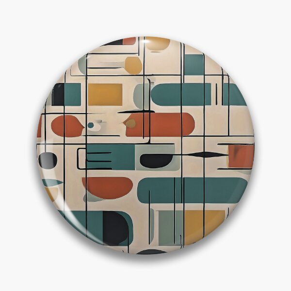 Item preview, Bauhaus Orange and Green designed and sold by Zenvo.